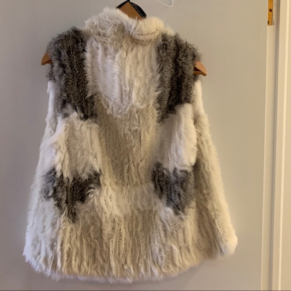 Love Token 100% Rabbit Fur Super Soft Vest - Picture 2 of 7